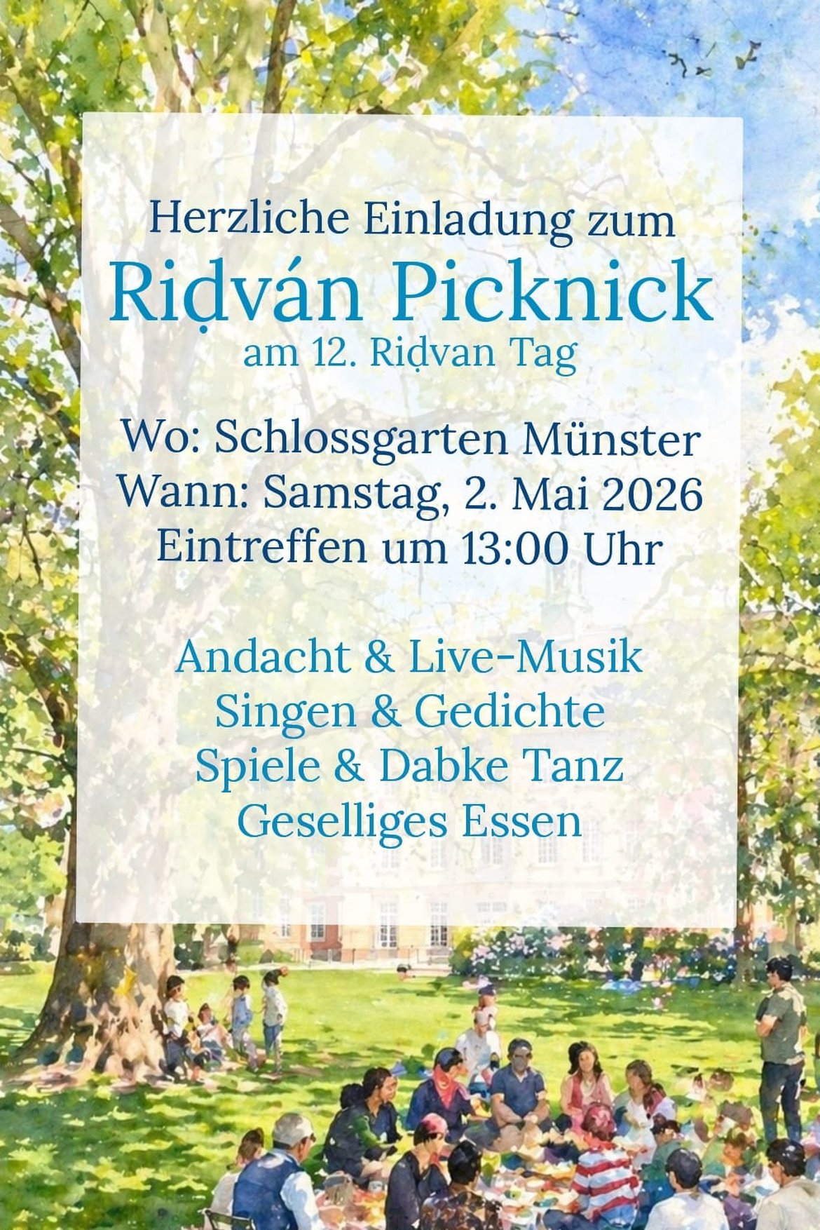 Interreligiöse Friedensandacht für Einheit unter den Menschen