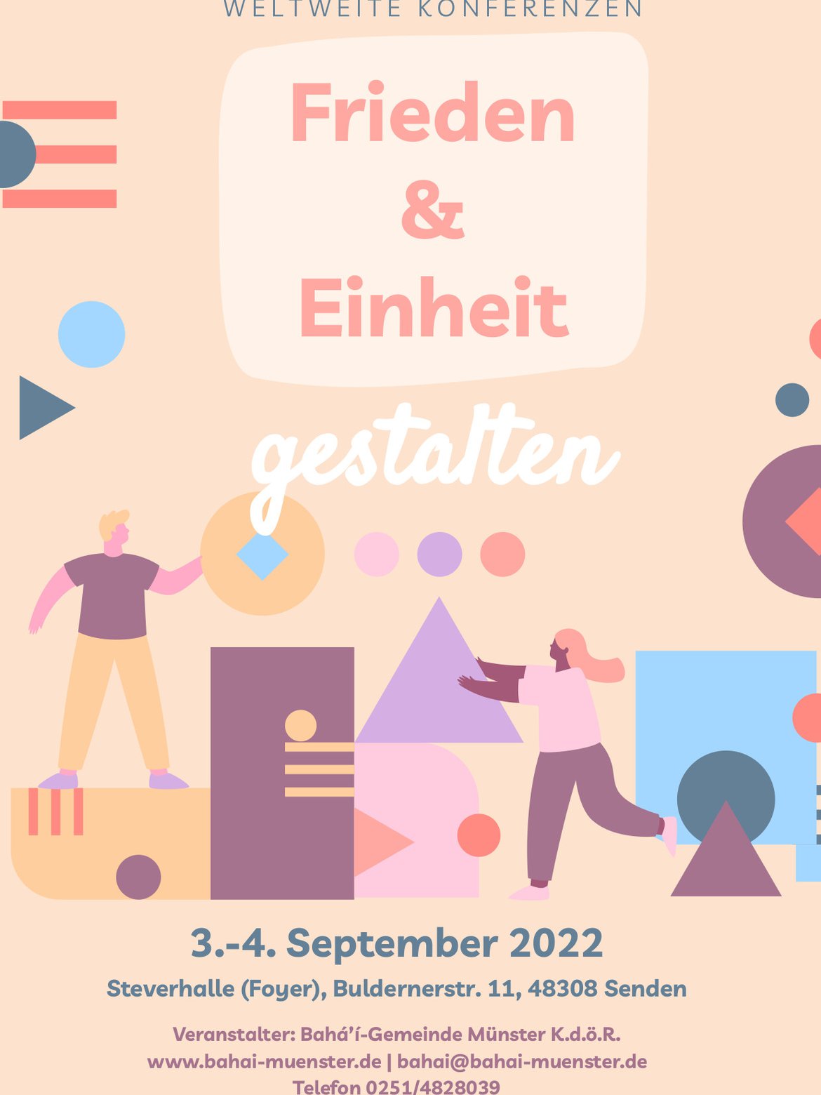 Einladung Konferenz Senden September 2022